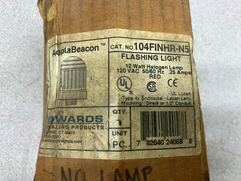 NEW IN BOX EDWARDS LIGHT 104INHR-N5 - Image 2 of 4