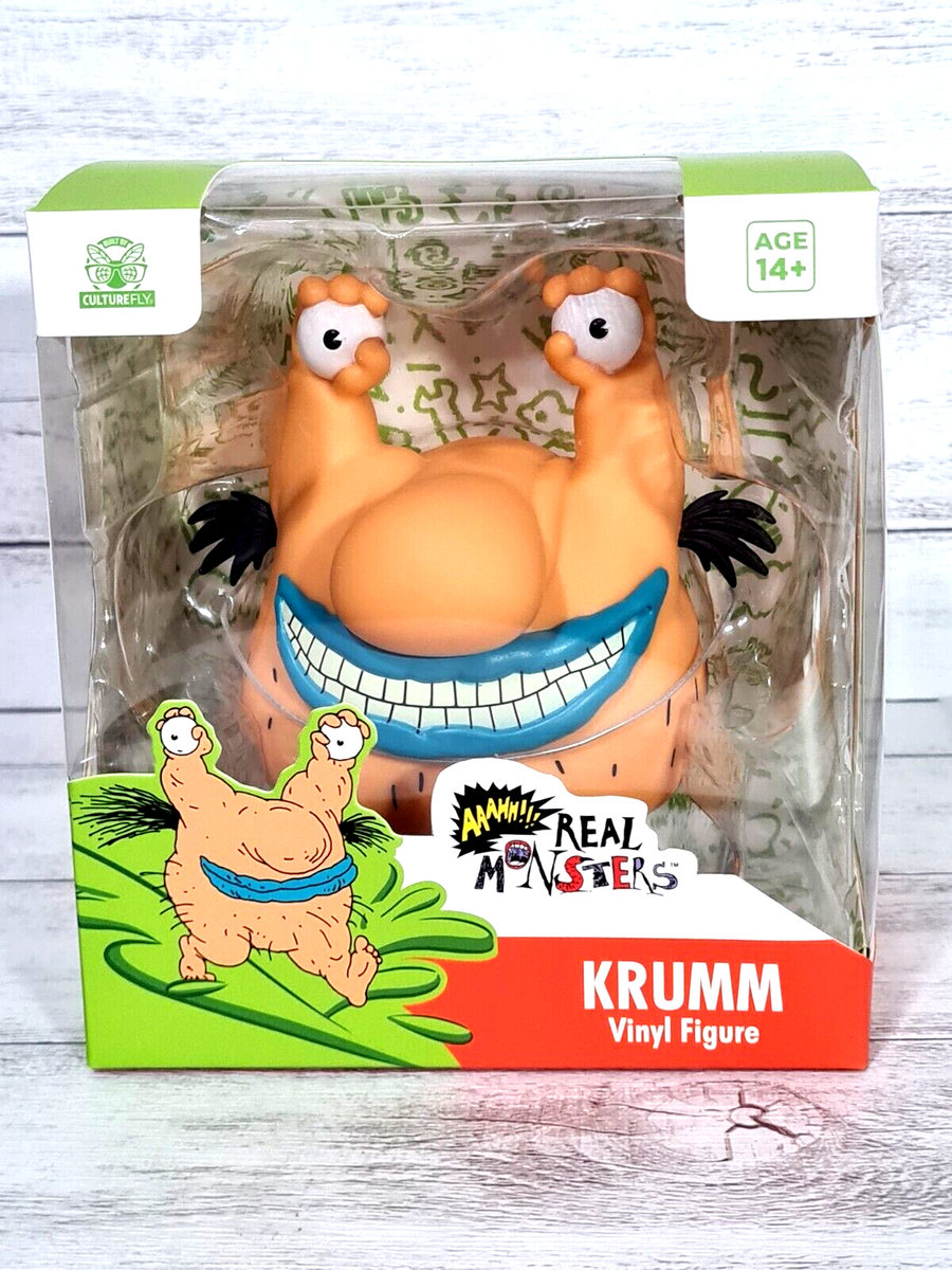 KRUMM VINYL FIGURE REAL MONSTERS ORANGE 2023 CULTUREFLY 5 INCH