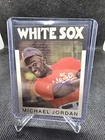 1991 Arena Holograms Michael Jordan Chicago White Sox Baseball Card Bulls