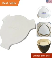 Pizza Stone Heat Deflector for Large Big Green Egg, 18 Inch