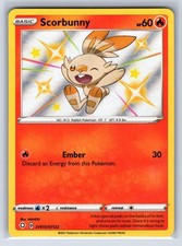 Scorbunny SV015/SV122 Shining Fates Shiny Vault Pokemon Holo Near Mint