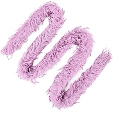 Faux Feather Boa 2 Yard Featherless Fuzzy Wedding Party Costume Decor Trim
