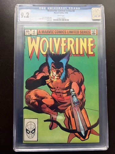 Wolverine #4 Cgc Graded 9.2