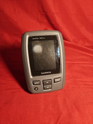 Garmin Echo 301c Sonar Fish Finder w/ Down Imaging Sounder FishFinder Untested