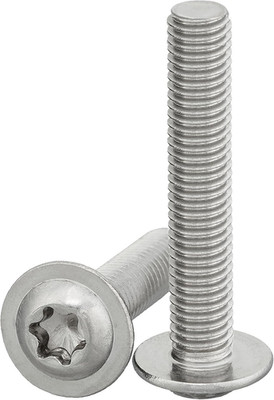 Linsenkopfschraube mit Flansch und Innensechsrund/Torx (ISR,TX) nach Norm:  7380