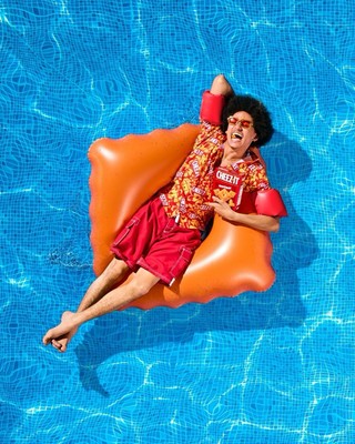 Giant Cheez-It Pool Float   Extra Large Inflatable Snack Shaped Floatie for Pool