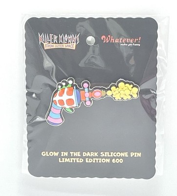 Whatever Makes You Happy Killer Klowns Outer Space Popcorn Gun Pin LE 600 NIP
