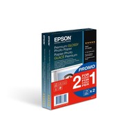 Epson S042167 Premium Glossy Fotopapier 2X40 Blatt