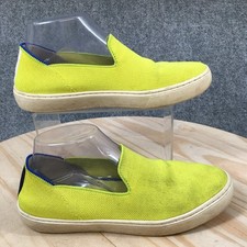 Rothys Shoes Womens 8 The Original Slip On Sneakers Green Casual Comfort Low Top
