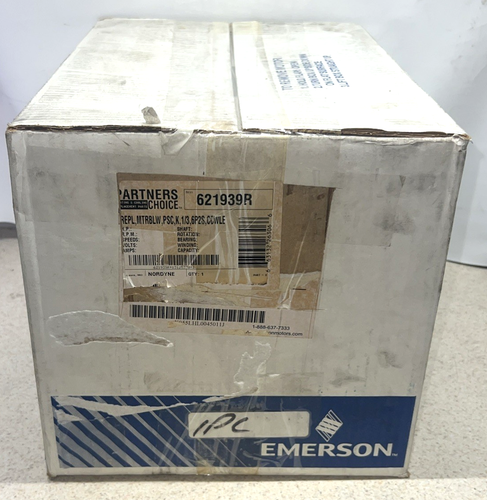 PARTNERS CHOICE  621939R BLOWER MOTOR 1/3HP RPM 900/2 SPEED EMERSON - Picture 1 of 6