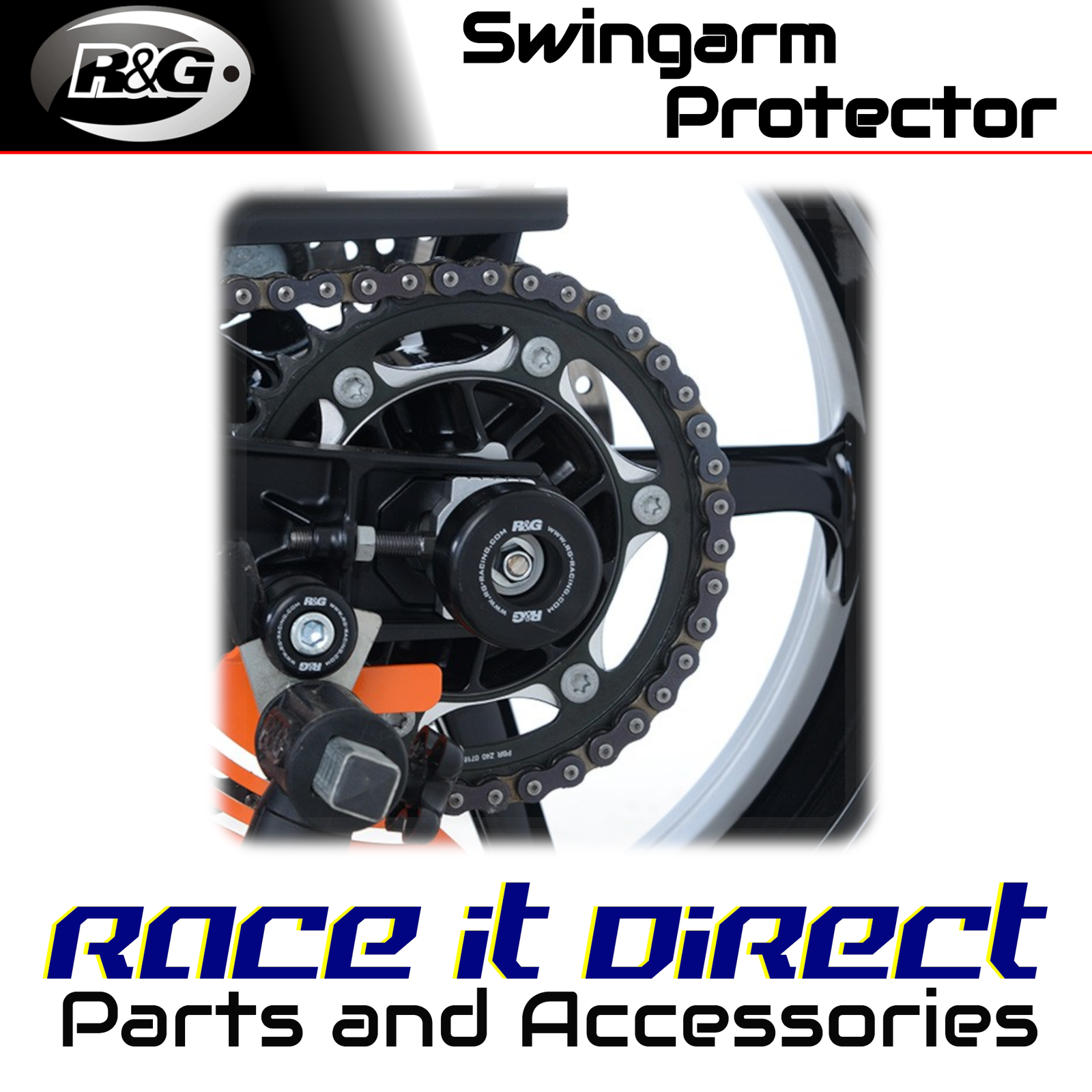 R&G - SP0083BK - Swingarm Protectors