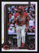 2025 Topps #217 Rece Hinds RC COMPLETE SET FOILBOARD /417 Rookie Card