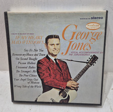 George Jones If My Heart Had Windows Reel to Reel Tape Musicor MS 3158