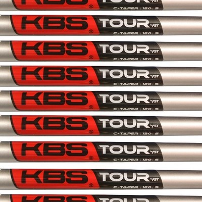 KBS TOUR C-Taper .355 Steel Iron Shafts 110g 115g 120g 125g 130g R R+ S S+ X Set