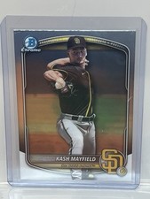 2025 Bowman Chrome Kash Mayfield  Padres Card