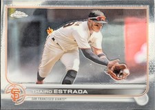 2022 Topps Chrome Update #USC18 Thairo Estrada San Francisco Giants