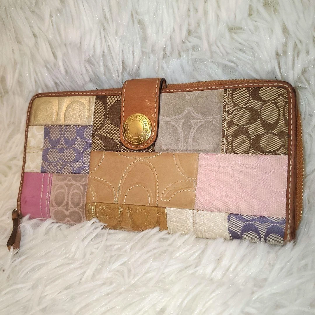 coach patchwork wallet products for sale | eBay