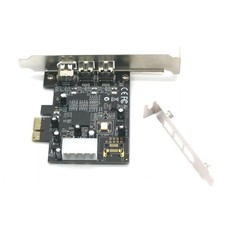 Controller Card PCIe to 1394 A B FireWire 800 Video Data Transfer Accessories