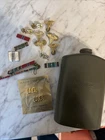Grandpa's  JUNK DRAWER LOT of MILITARY PINS AND RIBBONS SOME WW2 MEDIC US