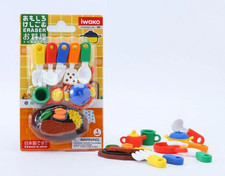Iwako Kitchen Erasers Set