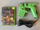 MAD CATZ BLASTER LIGHT GUN FOR MICROSOFT XBOX W/ HOUSE OF THE DEAD 3 III TESTED