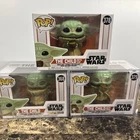 Funko Pop! Star Wars Mandalorian The Child - Lot of 3 - 368 378 379 NEW