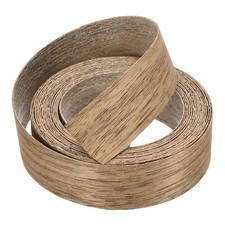 3/4"x10 ft Wood Edge Banding Pre-Glued Iron on Edging Strip Black Walnut