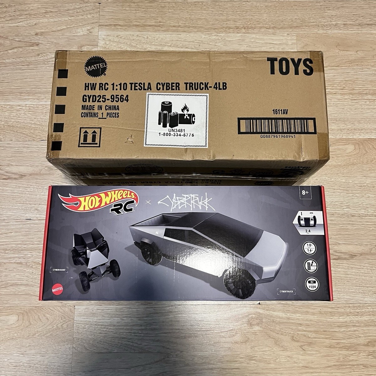 新品 テスラ サイバートラック ホットウィール(Hot Wheels) 1:10 Hot Wheels Toy Power RC 1:10 Tesla Cyber Truck - Walmart.com