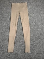 Zara Women  s Knit Legging Pants Size Small Brown NWT Comfort Casual
