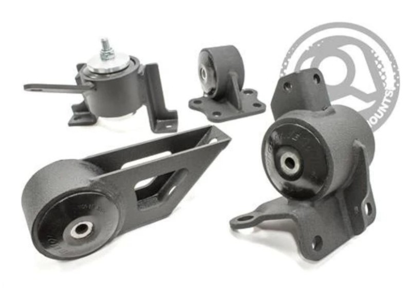 Innovative Black Steel Mounts 75A Bushings Fits 05-12 Lotus ELISE/EXIGE 2ZZ