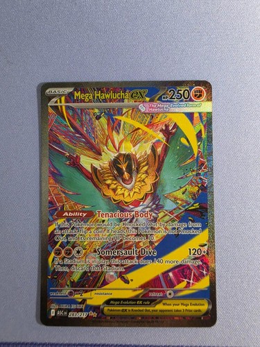 Mega Hawlucha EX 283/217 SIR Ascended Heroes pokemon TCG