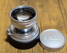 Leica Summicron 50mm f/2 Collapsible M Mount Lens First Version Clean Glass