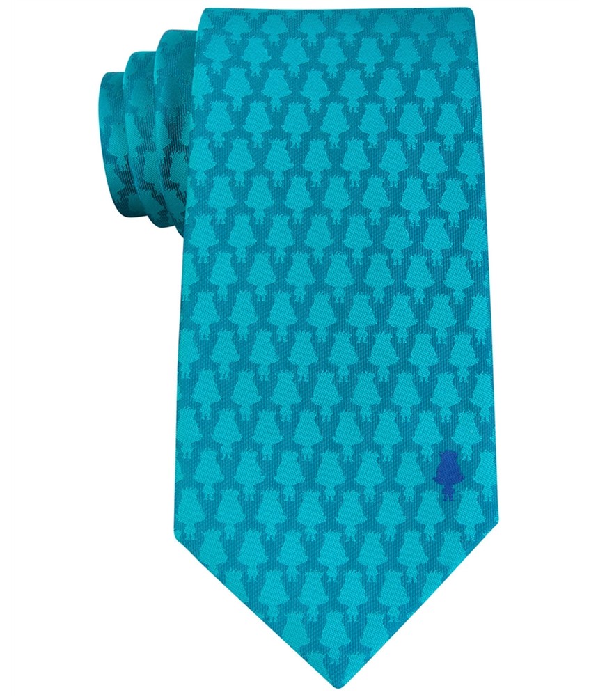 Классический галстук силуэта Ветка мечты зеленого цвета (от 57 до 59 дюймов).