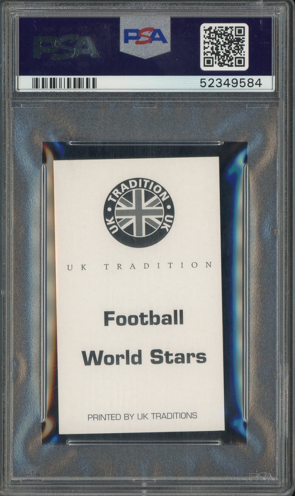 2004 UD Traditions Football World Stars Soccer Lionel Messi PSA 9 MINT view 2