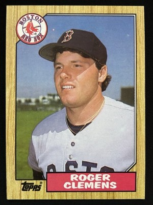 1987 Topps Roger Clemens #340 Red Sox *COMBINED SHIPPING!*