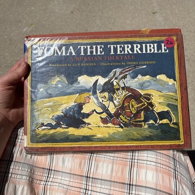 Foma The Terrible A Russian Folktale by Guy Daniels 1970 Vintage Ex Library Book