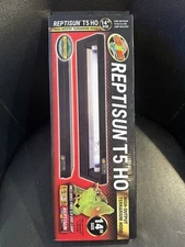 Zoo Med Reptisun T5 HO High Output Terrarium Hood W/Free Lamp 14" Brand New