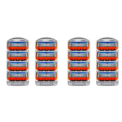 12x Rasierklingen Für Gillette Fusion 5 ProGlide Edelstahl Klingen Ersatzkopf