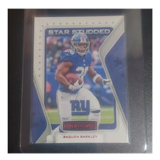 Panini Rookies & Stars Star Studded Saquon Barkley #SS-SB Giants Football Card