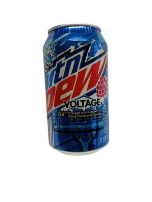 NEW MTN. DEW voltage MOUNTAIN DEW FULL 12 OUNCE CAN exp 7-12-23