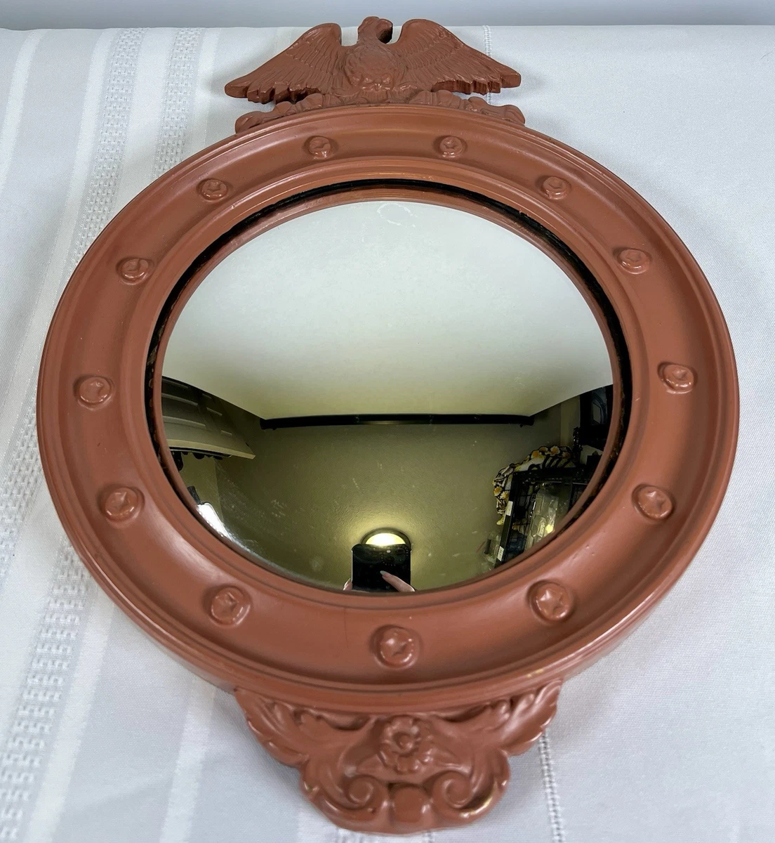 Convex Eagle Mirror In Antique Mirrors for sale | eBay