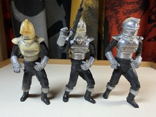 Battlestar Galactica Cylon Action Figures Set of 3 W/ Rifle vintage