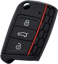Silicone Key Fob Cover Case Protector Compatible with VW Polo G Style: Style-B