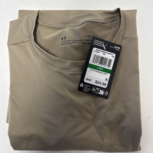 Under Armour Heat Gear Compression T-Shirt 499 Sz L