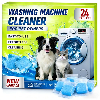 #ad Enzyme Washer Cleaner Tablets Pet Odor Hair Remover Deep Clean HE Front Top Load $15.69