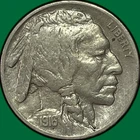 1916 Buffalo Nickel Choice Very Fine VF+/XF Coin #36972
