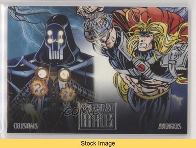 2022 Fleer Ultra Avengers Greatest Battles Callus The Void Thor vs READ 0s9c