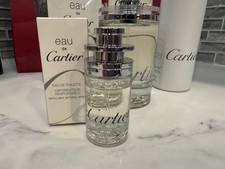 Cartier Eau De Cartier EDT 0.5 oz/15 ml Miniature Travel Refillable Spray