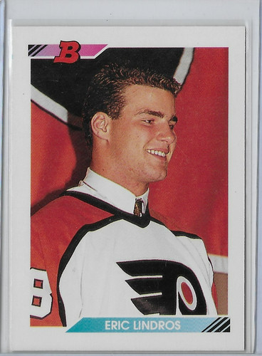 Eric Lindros #442 1992 Bowman card