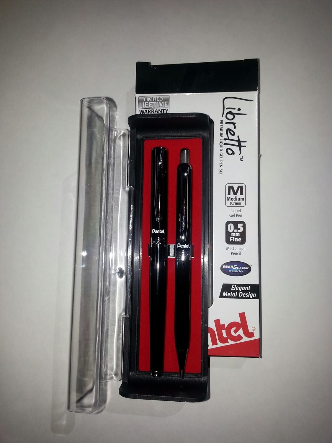 Libretto Premium Liquid Gel Pen Set (Liquid Gel Pen and Mech